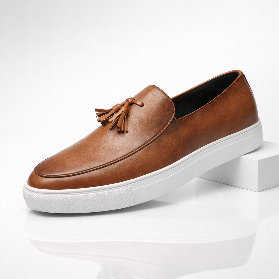 Tuscan Elegance Slip-ons — front view