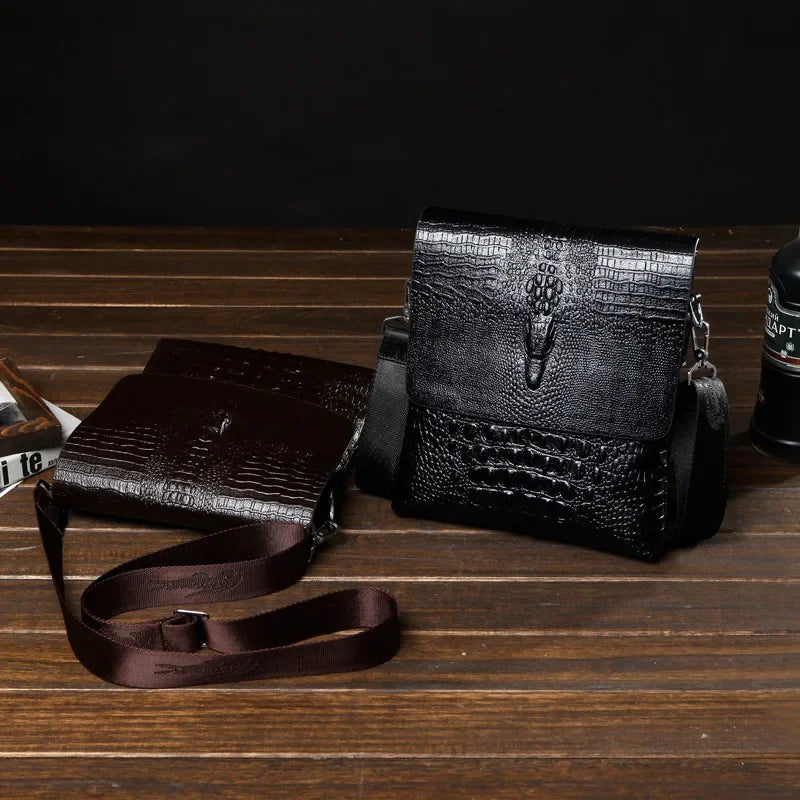 The Ebon Fang Shoulder Bag — front view