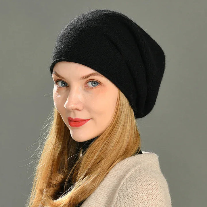 Lucia Slouch Beanie — lifestyle shot
