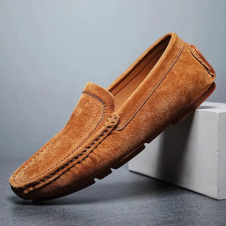Brunetti Loafers — back view
