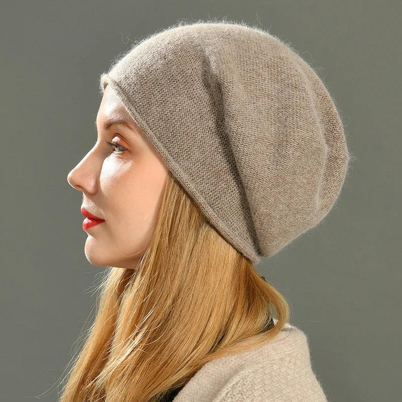 Lucia Slouch Beanie — front view