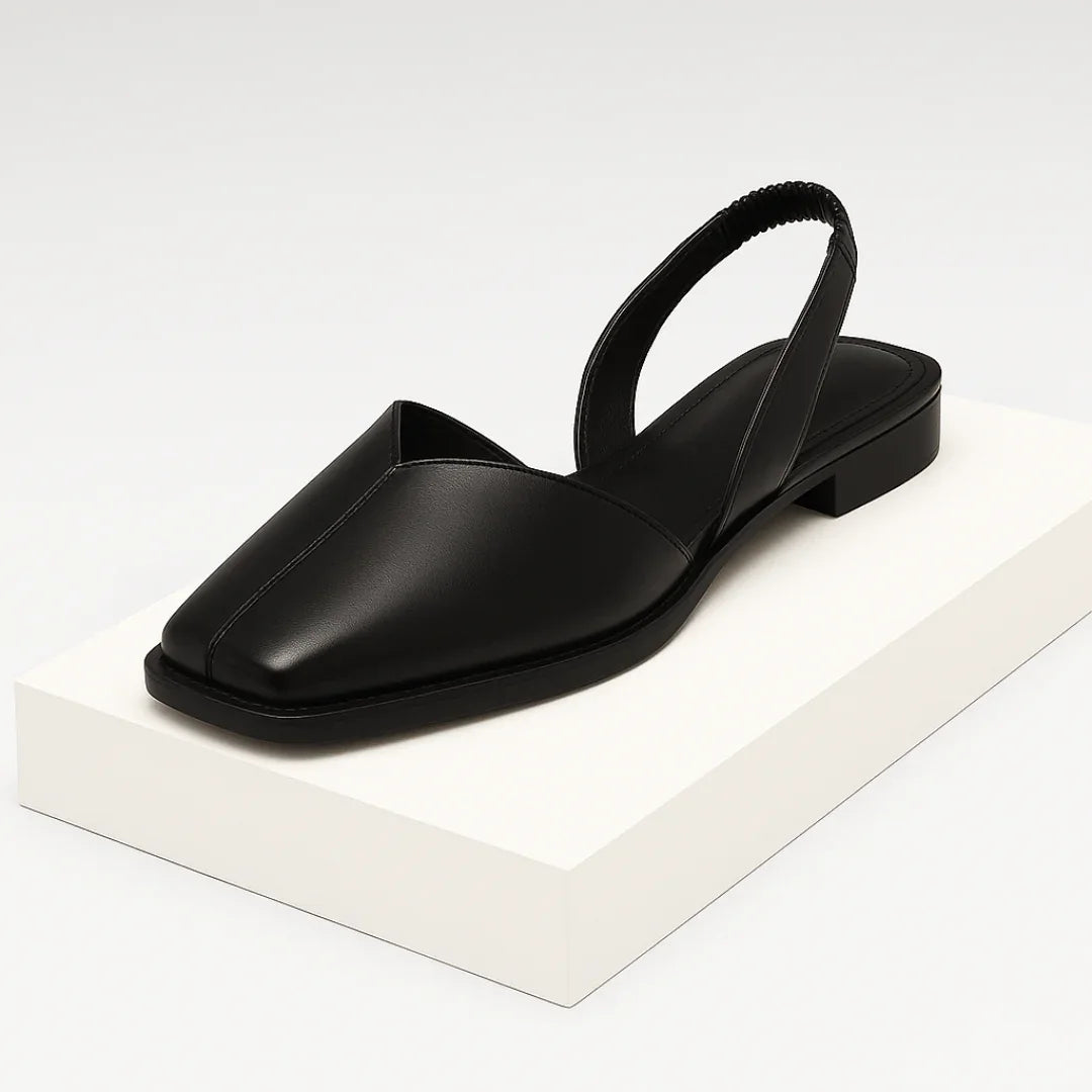 Vivienne Slip-On Flats — back view