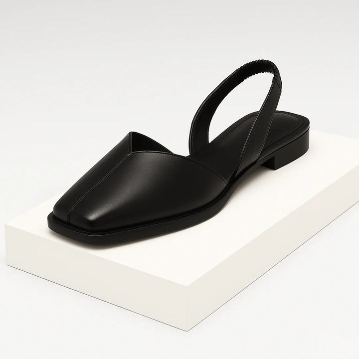 Vivienne Slip-On Flats — back view