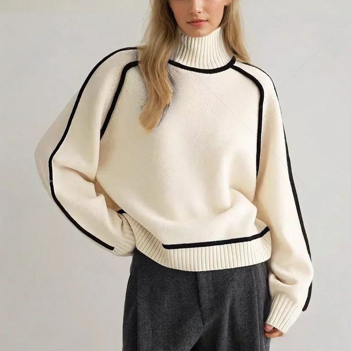 Forever Fall Turtleneck — texture detail