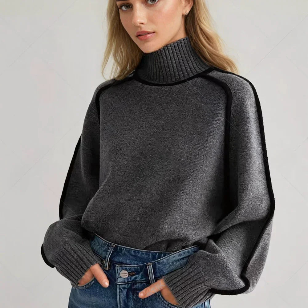 Forever Fall Turtleneck — styling shot