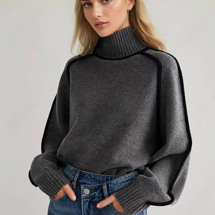 Forever Fall Turtleneck — styling shot