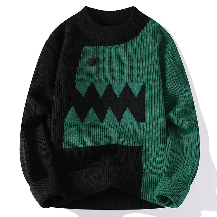 The Urban Monster Knit Sweater — detail view