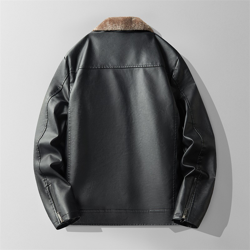 The Regent Flight Jacket — texture detail
