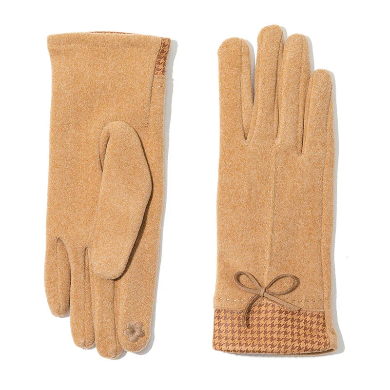 Amelie Cashmere Touchscreen Gloves — alternate view