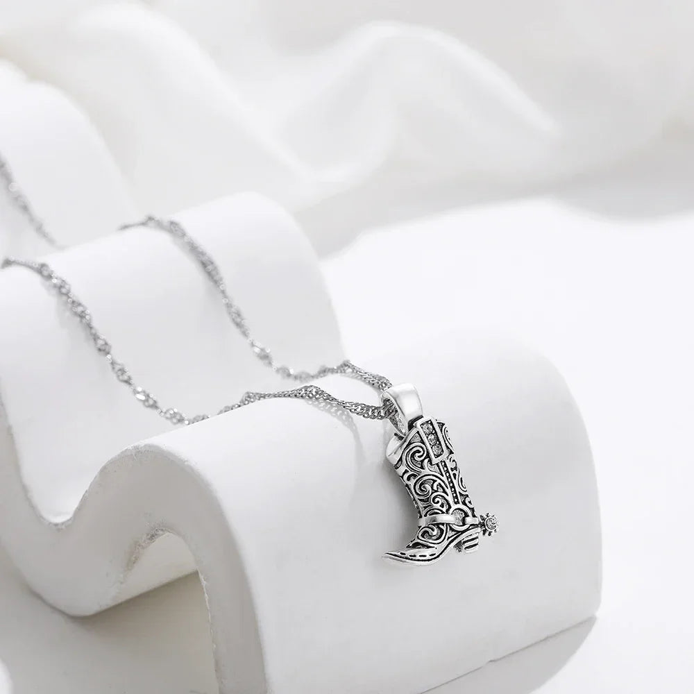Wild Heart Cowgirl Necklace — lifestyle shot