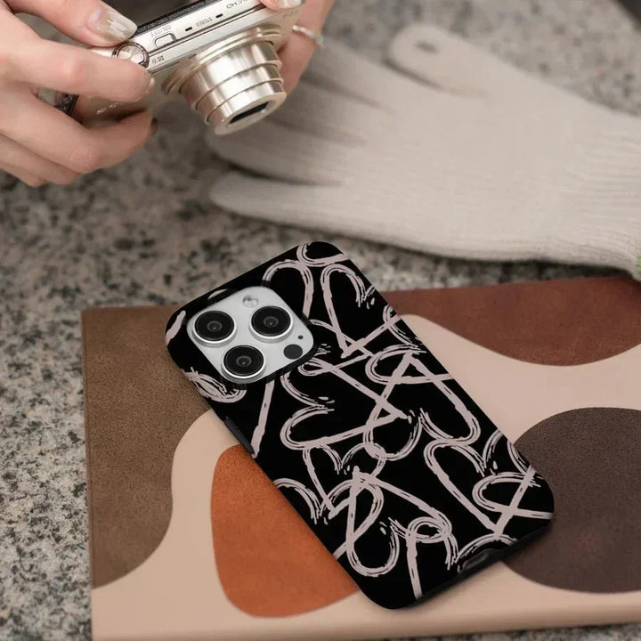 Graffiti Heart iPhone Case — lifestyle shot