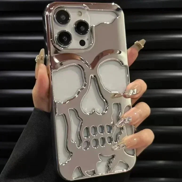 Carbon Chaos iPhone Case — side view