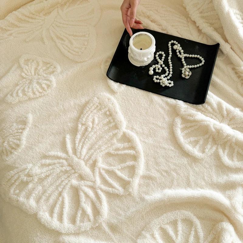 Flutter & Grace Blanket — back view