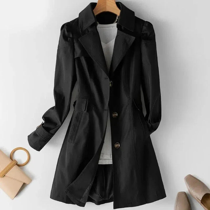 The Bella Trench Coat — front view