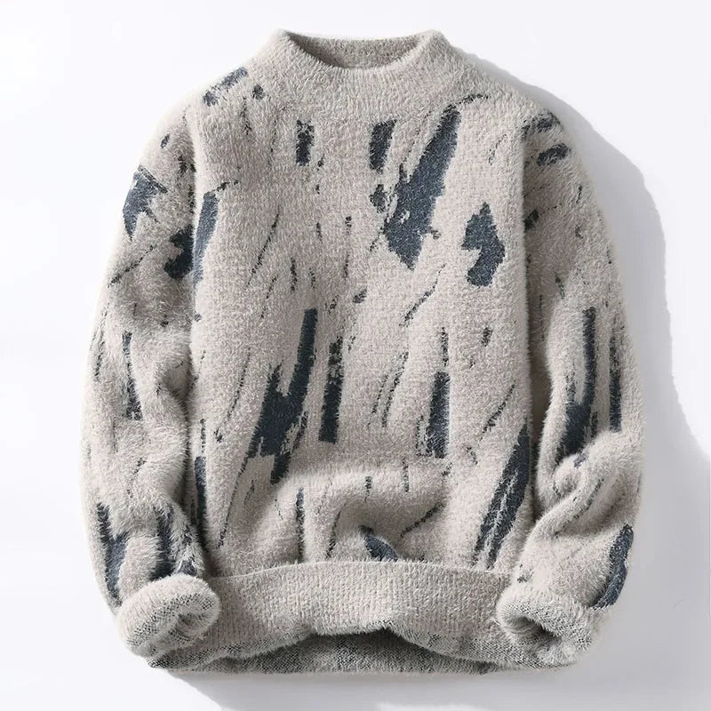 Arctic Breeze Knit Sweater — side view