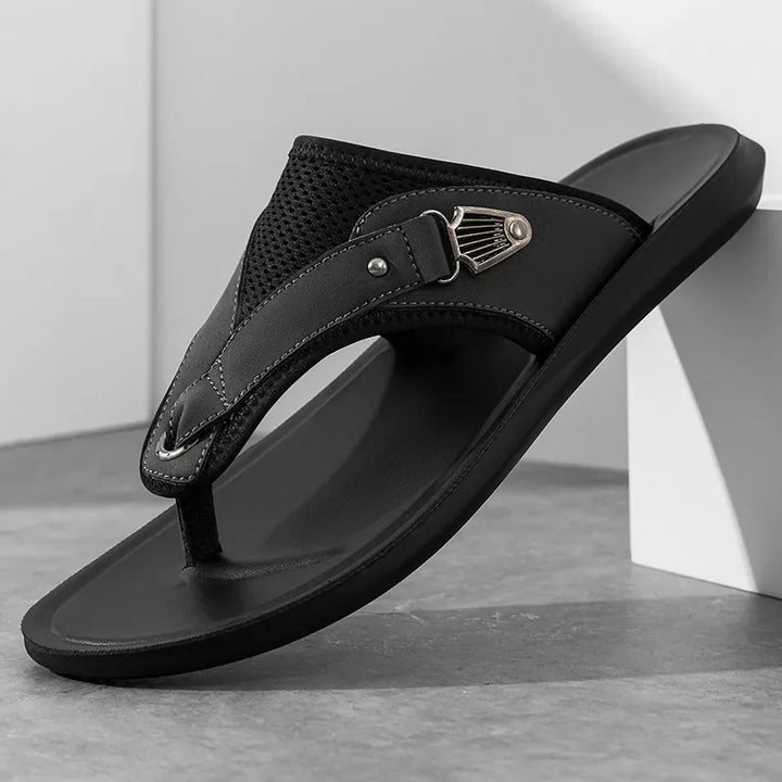 Hafford Crest Sandals — lifestyle shot
