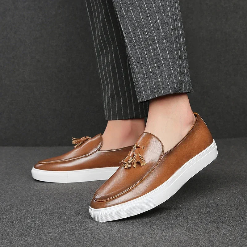 Tuscan Elegance Slip-ons — lifestyle shot
