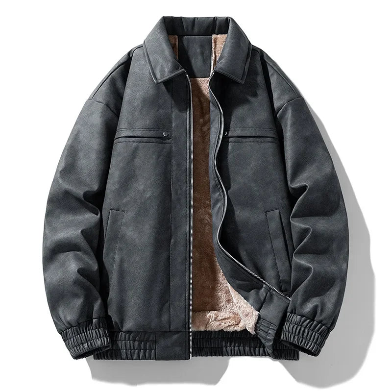 Seabury Shearling Jacket — detail view