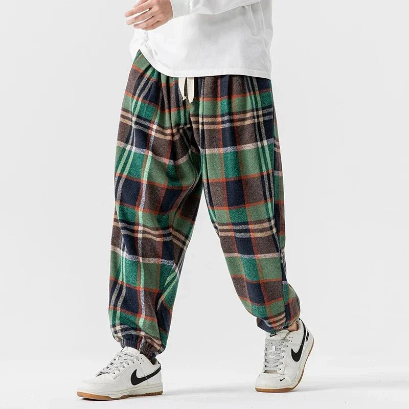 Origin Cloud 9 Plaid Sweatpants — side view