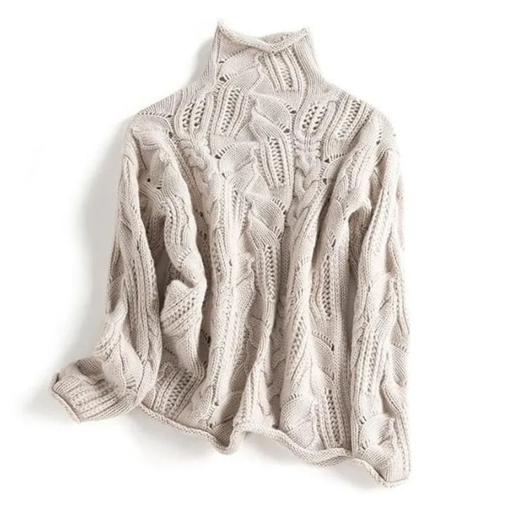 Harper Cashmere Sweater — front view