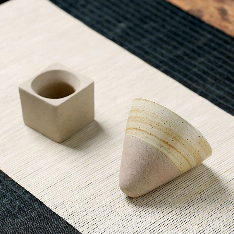 Edo Artisan Coffee Cup — lifestyle shot