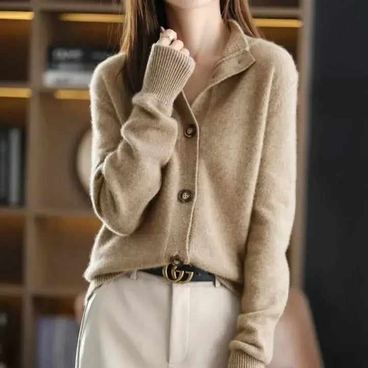 Celeste Cozy Cardigan — back view
