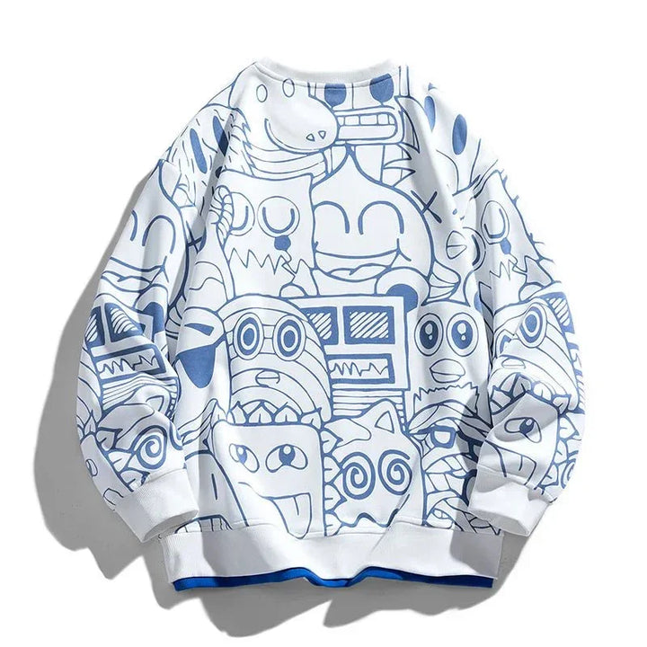 Gridline Graphic Sweatshirt — detail view