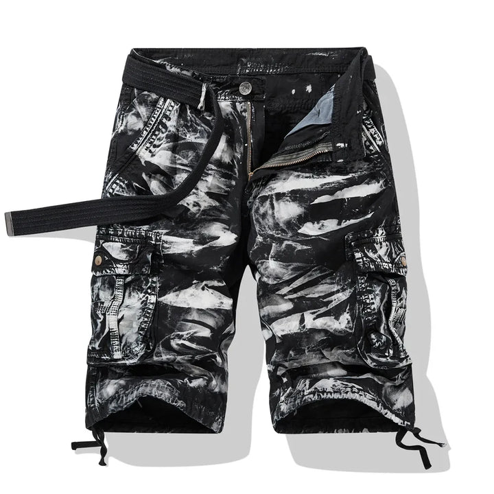 Origin Camo Cargo Shorts — detail view