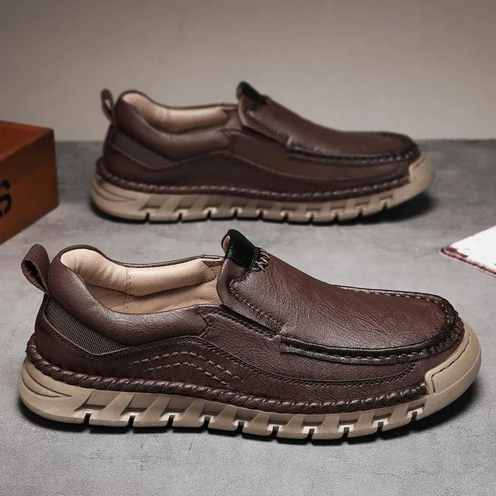 Jetta Leather Loafers — lifestyle shot