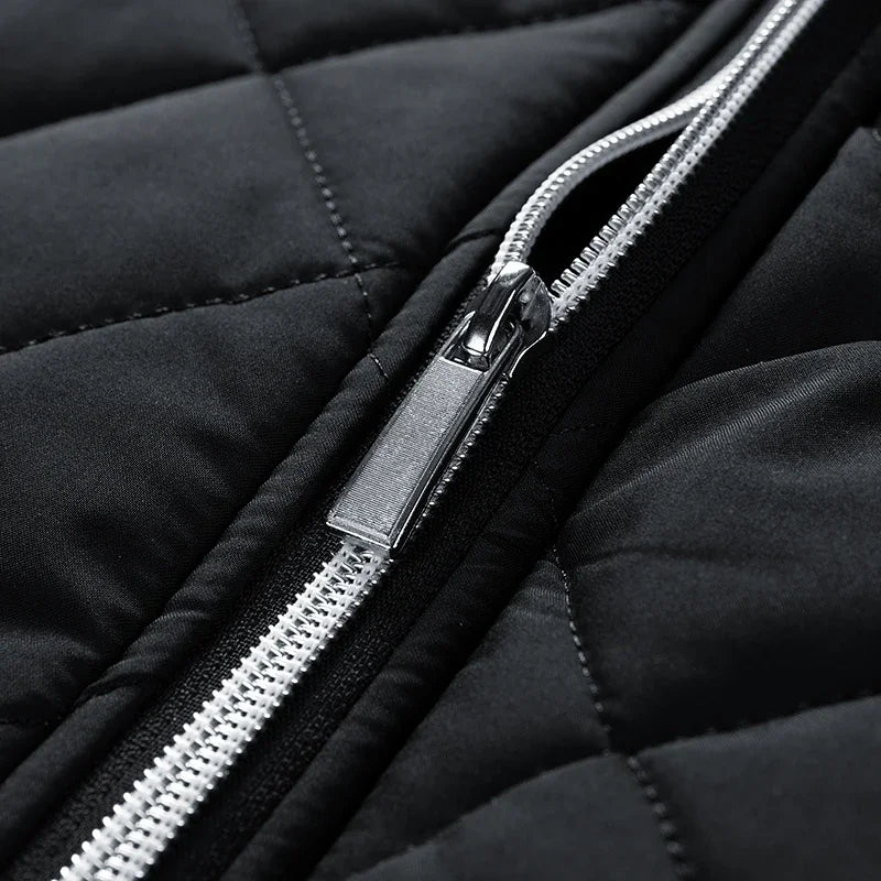 Avalon Ridge Quilted Jacket — close-up detail