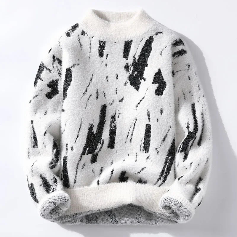 Arctic Breeze Knit Sweater — front view