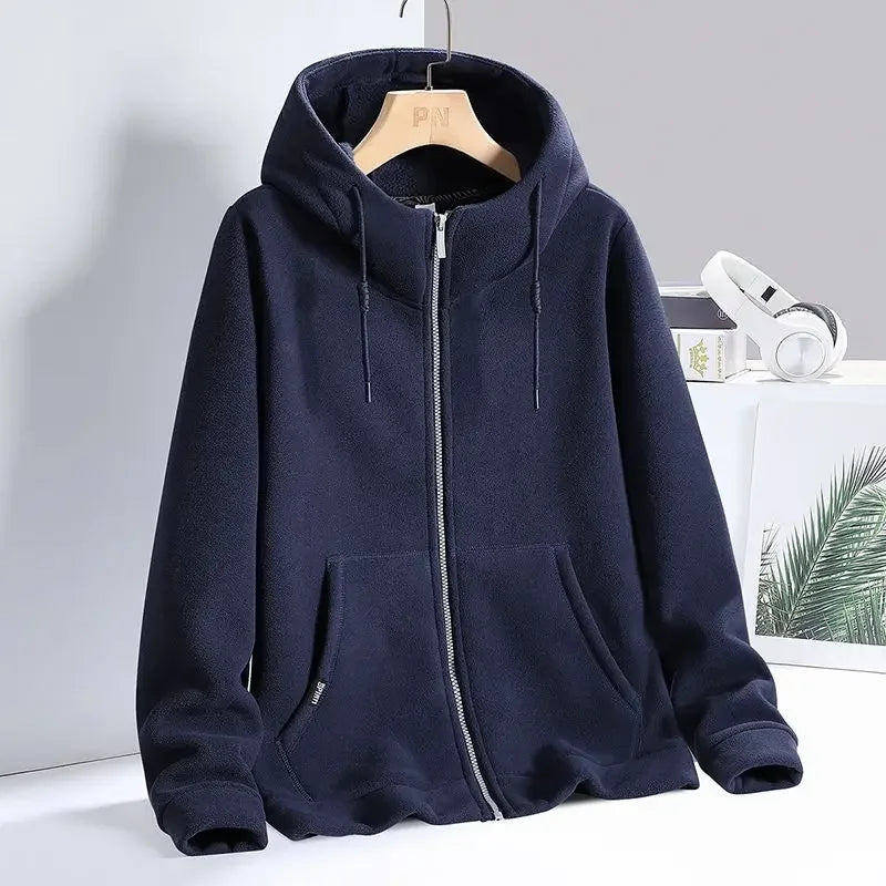 Cozy Chill Zip-Up — back view