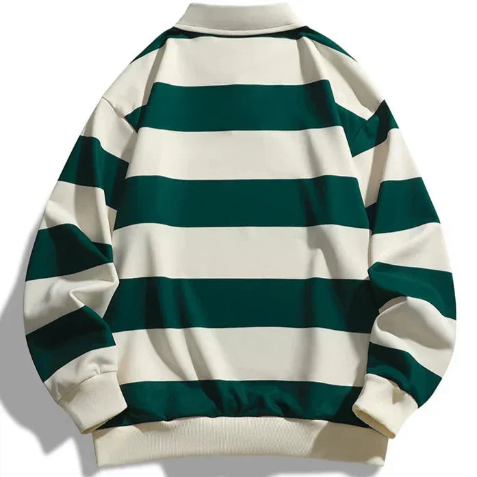 Hafford Long Sleeve Polo — texture detail