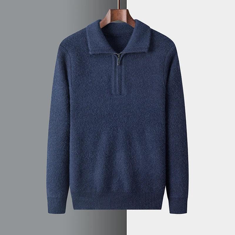 The Signature Quarter Zip — back view
