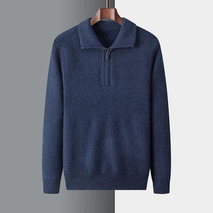 The Signature Quarter Zip — back view