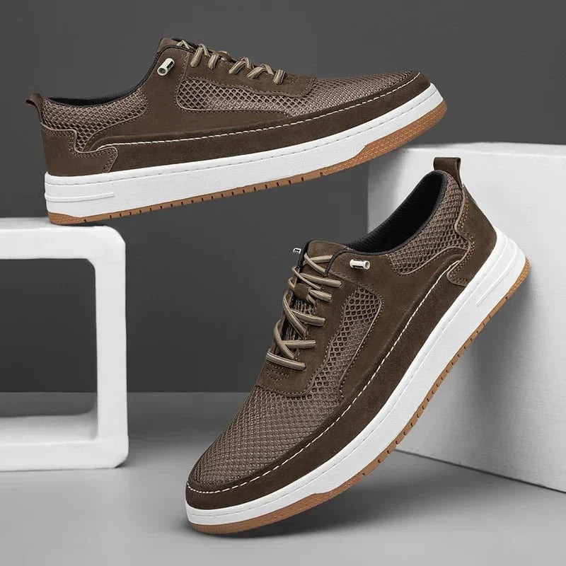 Carter Leather Sneakers — alternate view