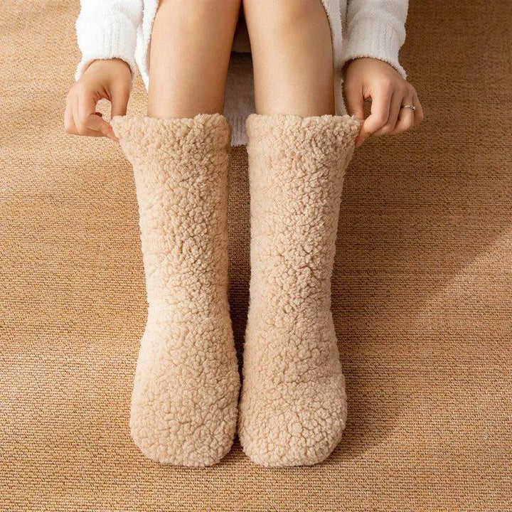 Snuggly Sherpa Socks — packaging