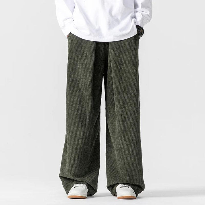 90’s Revival Corduroy Pants — texture detail
