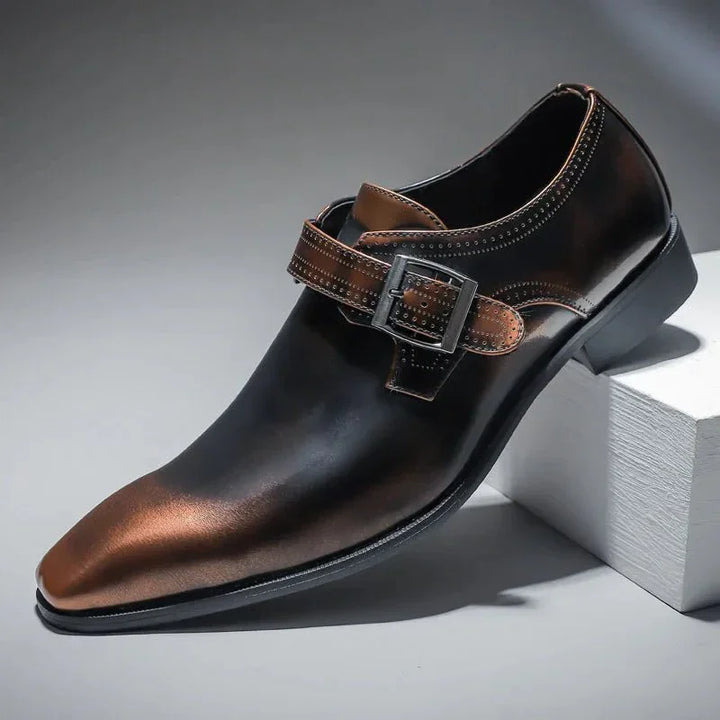 Caruso Leather Dress Shoes — alternate view