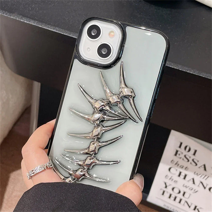 Sea Spine Defender iPhone Case — back view