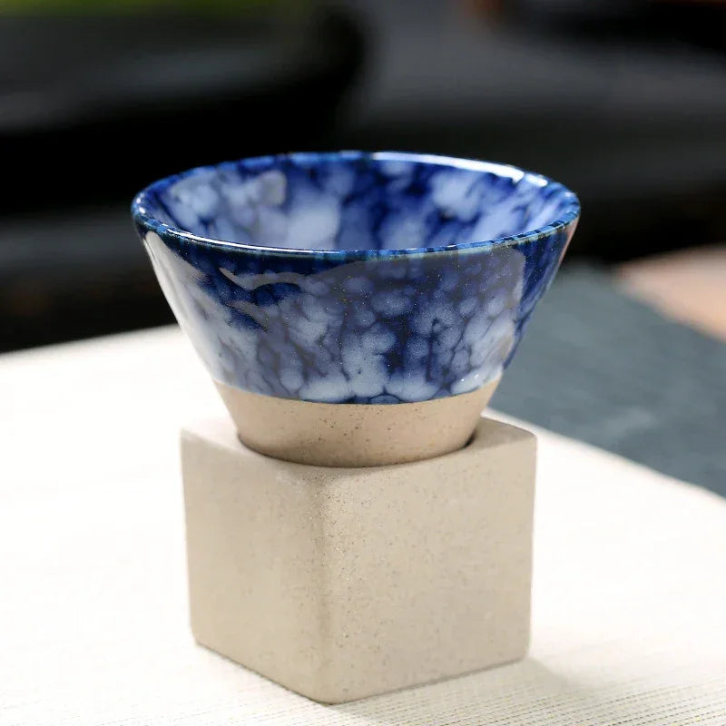 Edo Artisan Coffee Cup — texture detail