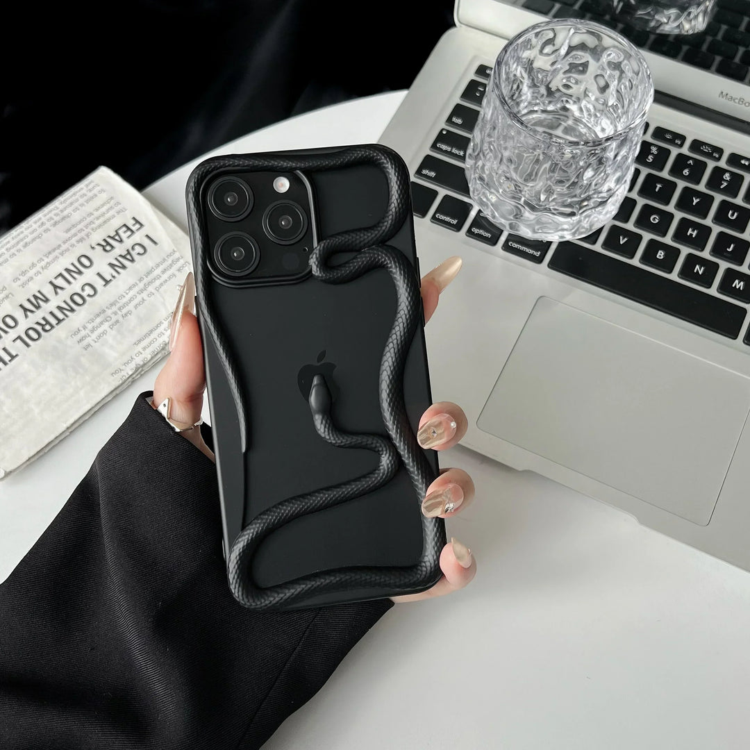 Eden Coil iPhone Case — front view