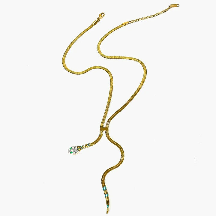 Coiled Desire Necklace — close-up detail