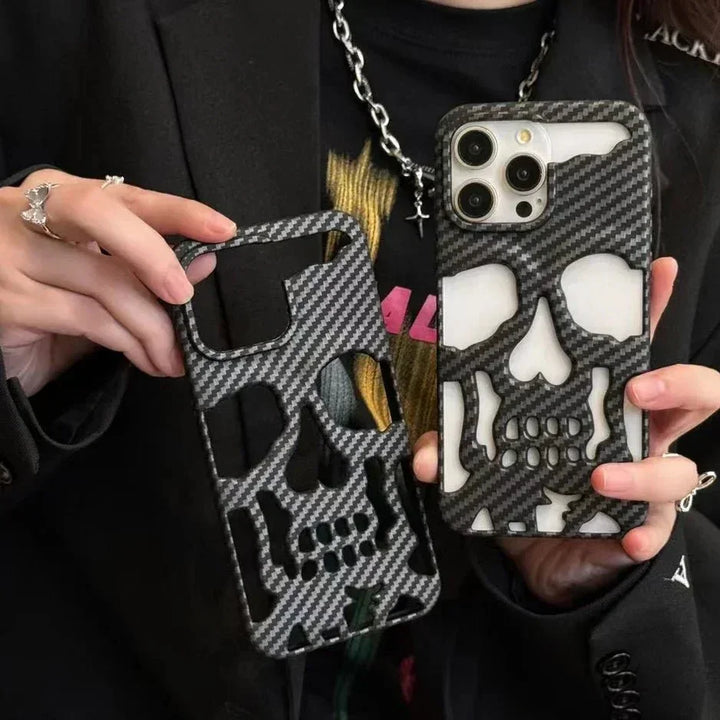 Carbon Chaos iPhone Case — close-up detail