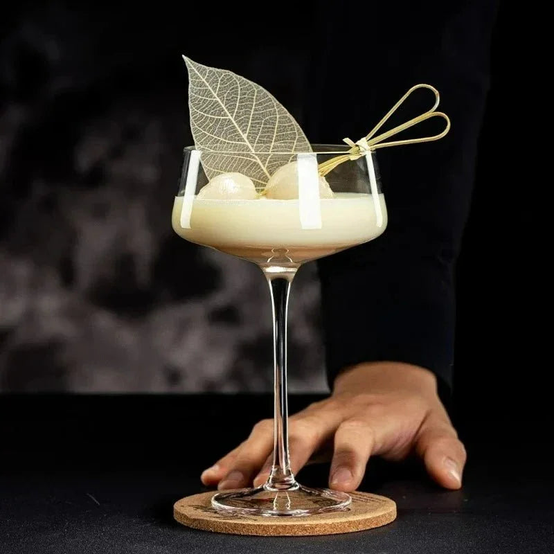 Pure Allure Nick & Nora Glass — front view