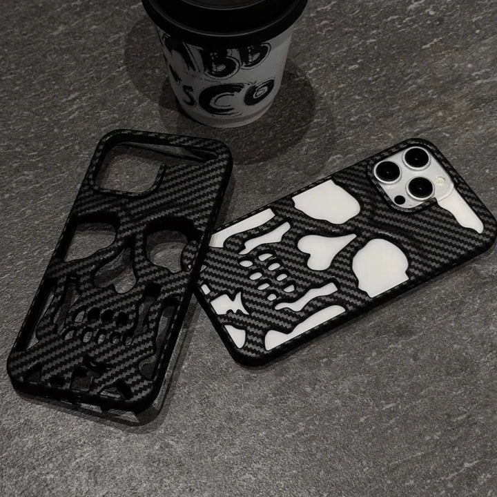 Carbon Chaos iPhone Case — texture detail