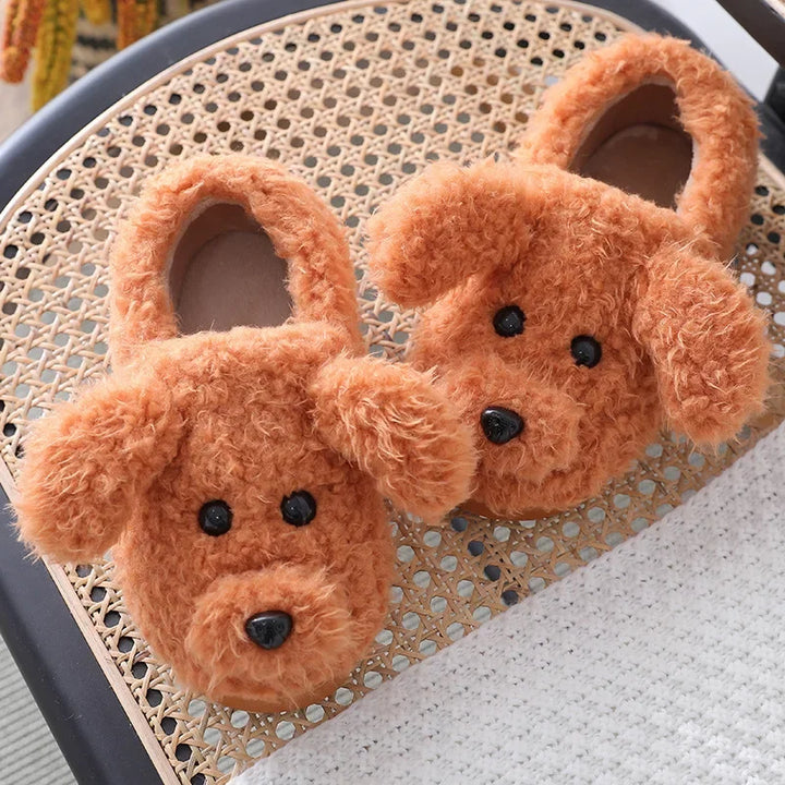Fluffy Paws Slippers — lifestyle shot