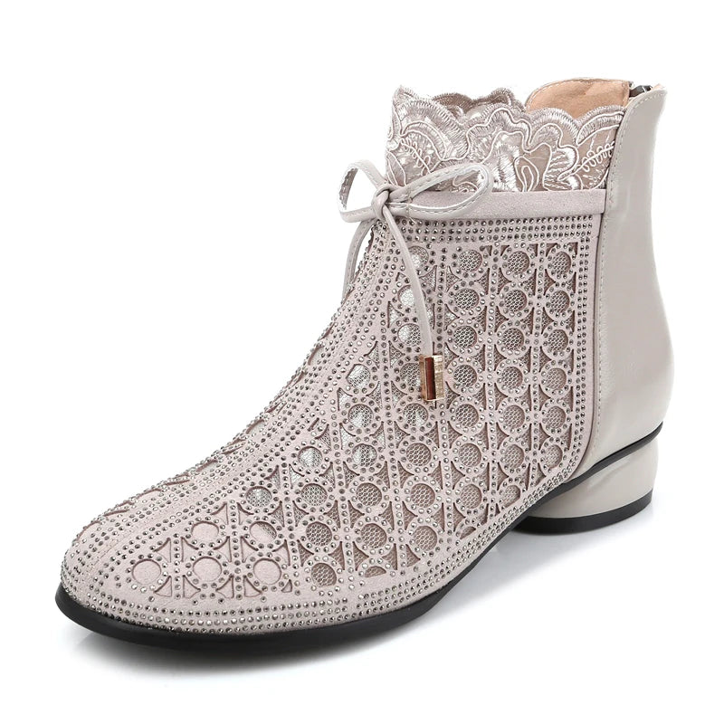 Valencia Lace Boots — alternate view