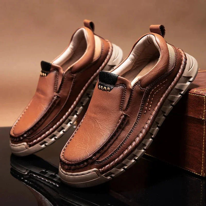 Jetta Leather Loafers — side view