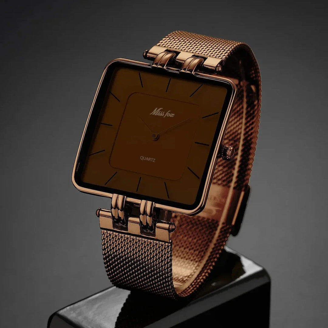 Olivine Quartz Watch — detail view